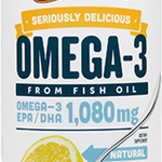 Seriously Delicious Omega-3 Fish Oil Lemon Creme 16 oz