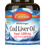 Cod Liver Oil Gems 100 Softgels