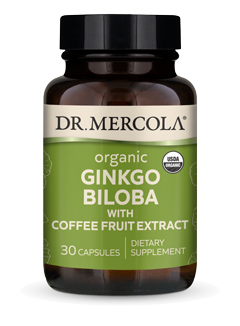 Organic Ginkgo Biloba 30 Capsules