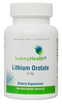 Lithium Orotate 100 Capsules