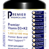 Premier Vitamin D3+K2 30 Capsules