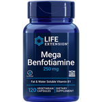 Mega Benfotiamine 250 mg 120 Capsules