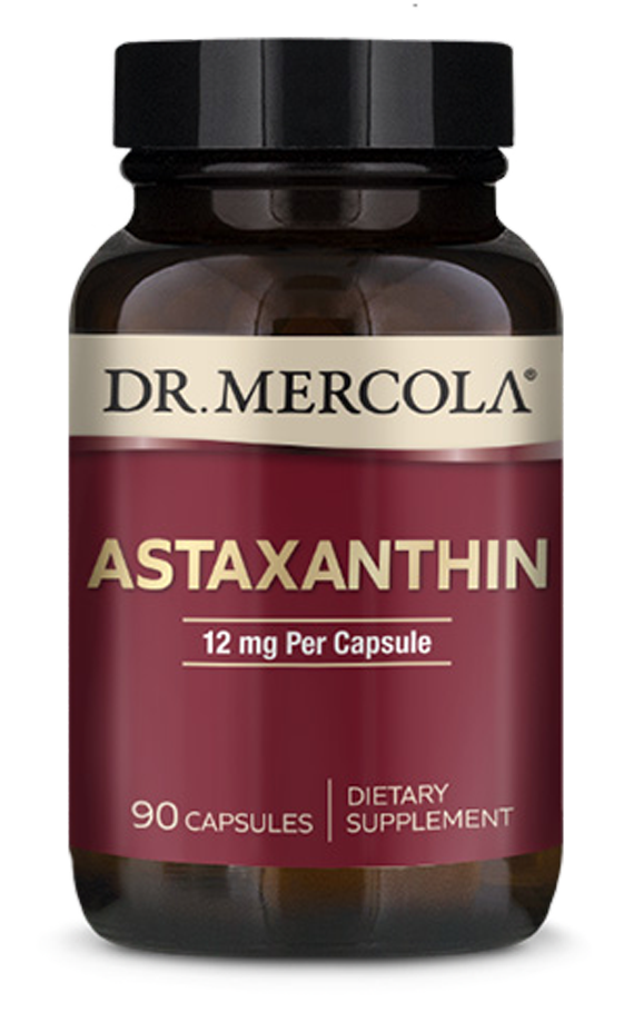 Organic Astaxanthin 12 mg 90 Capsules