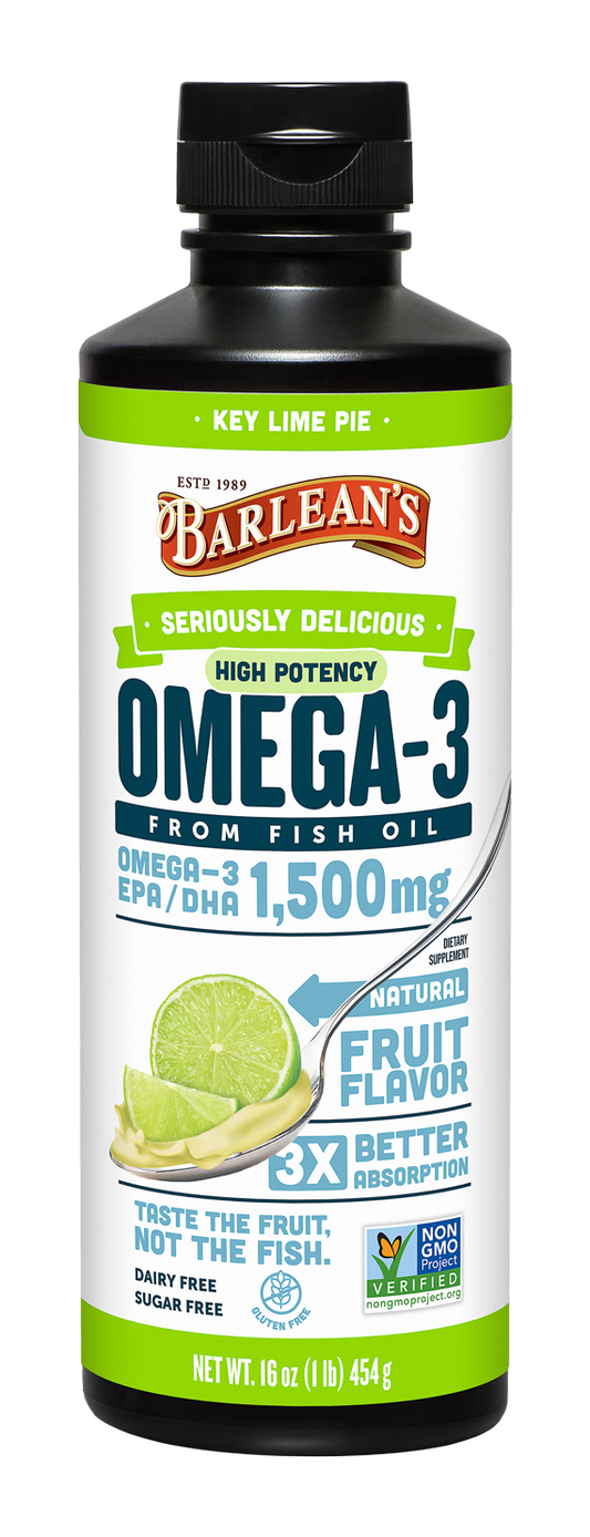 Seriously Delicious High Potency Omega-3 Key Lime Pie 16 oz