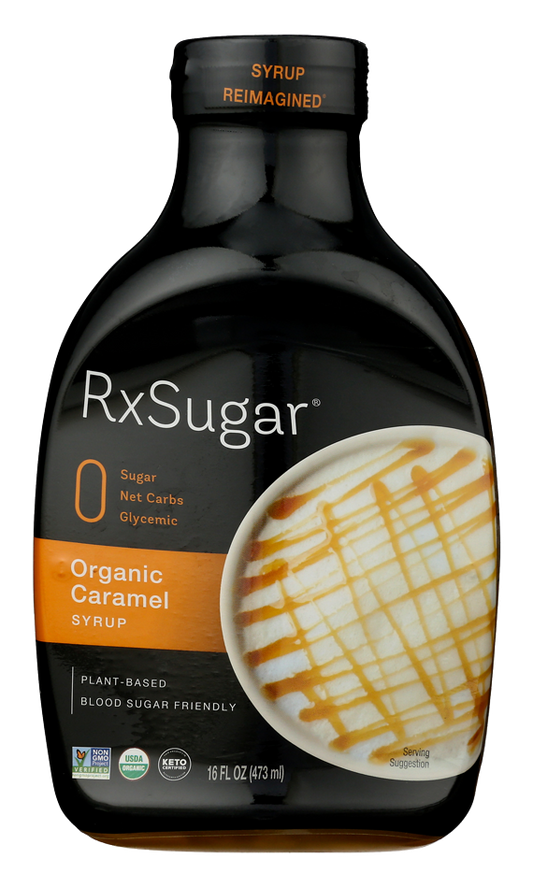 RxSugar® Organic Caramel Syrup 16 fl oz