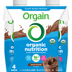 Vegan Organic Nutrition Shake Smooth Chocolate 4 Pack