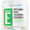 UNIQUE E High Gamma Mixed Tocopherol 180 Softgels