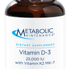 Vitamin D-3 25,000 IU 60 Capsules