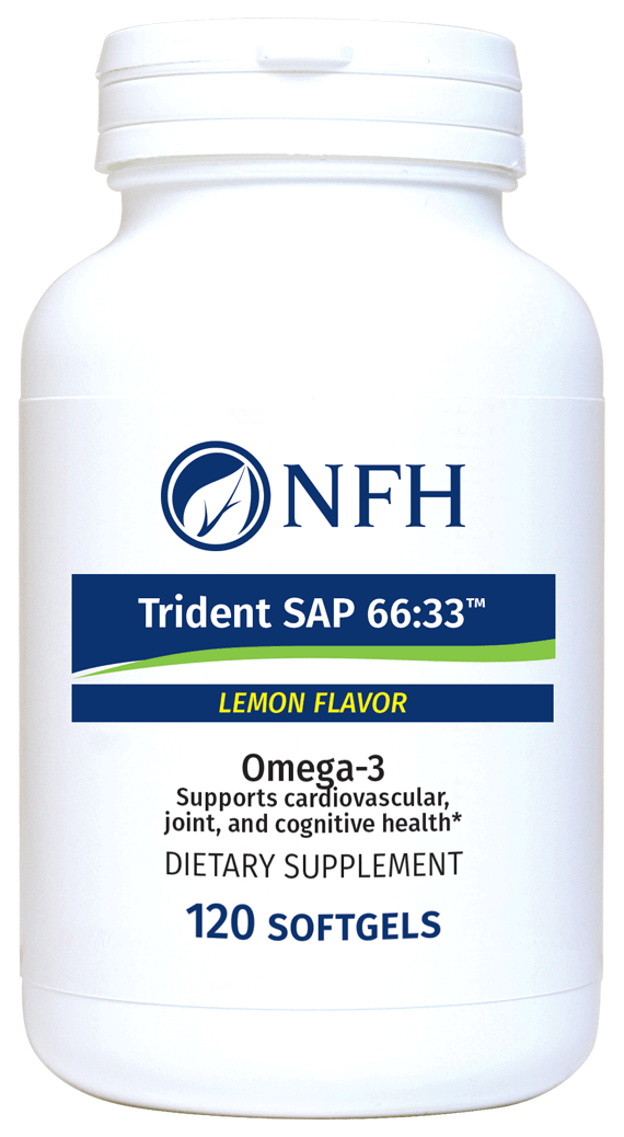 Trident SAP 66:33 Lemon 120 Softgels