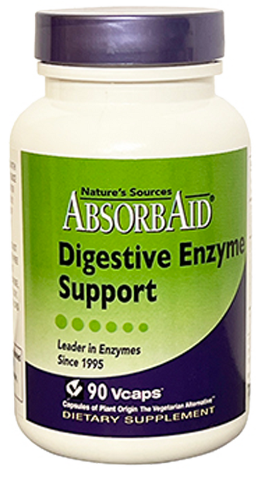 AbsorbAid Digestive Enzyme Support 90 Capsules