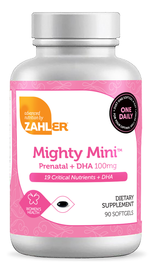 Mighty Mini Prenatal+DHA 90 Softgels