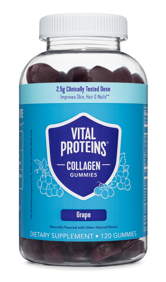 Collagen Gummies Grape 120 Gummies