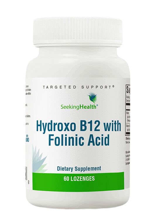 Hydroxo B12 with Folinic Acid 60 Lozenges