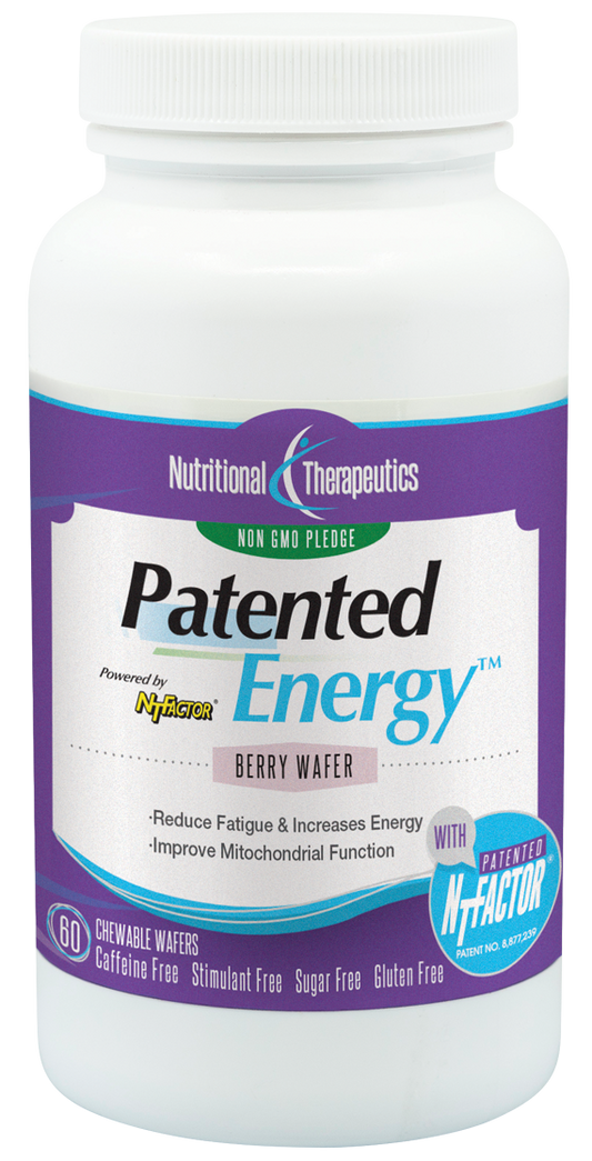 NTFactor® Patented Energy Chewable Wafer Mixed Berry 30 Wafers