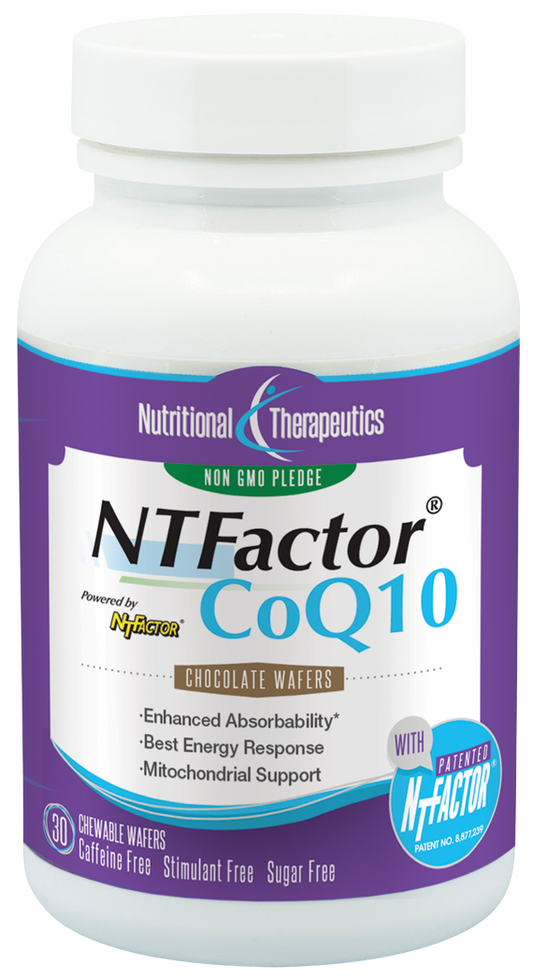 NTFactor® with CoQ10 Chewable Wafer Chocolate 30 Wafers