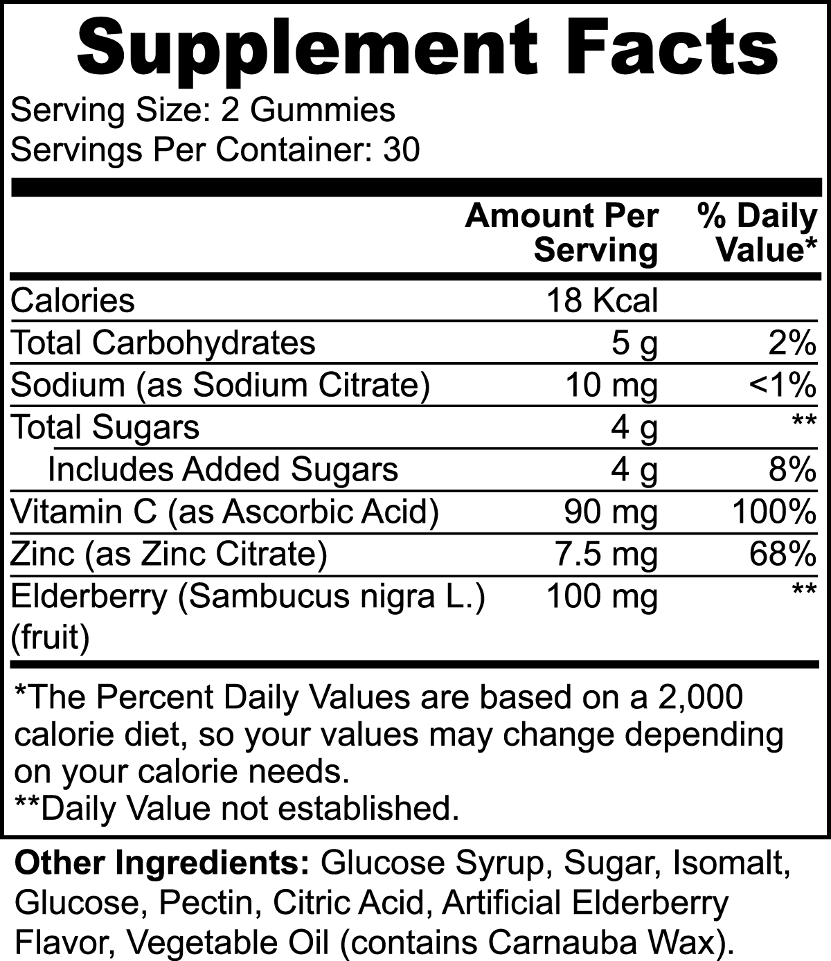 TITO's Elderberry & Vitamin C Gummies