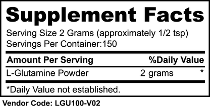 Tito's L-Glutamine Powder